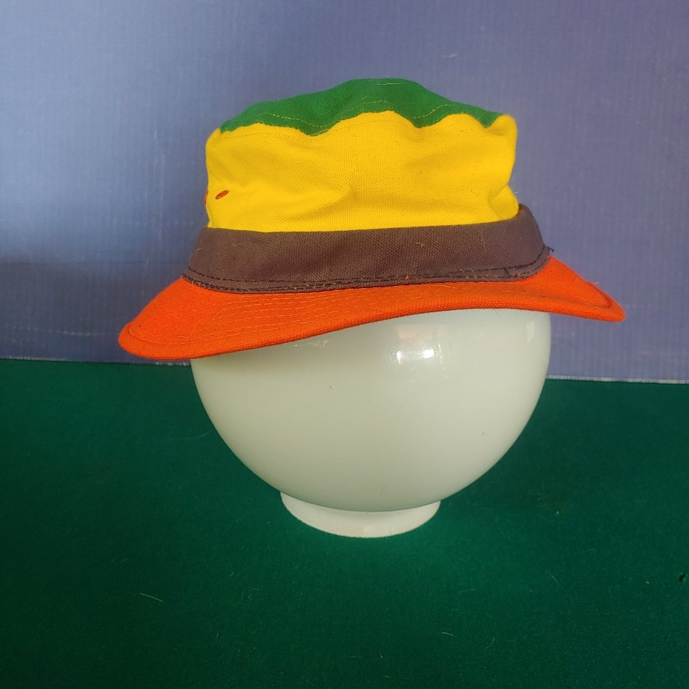 Vintage Multi Colored Bucket Hat